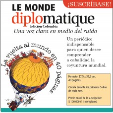 A. Suscripción Le Monde diplomatique, edición Colombia